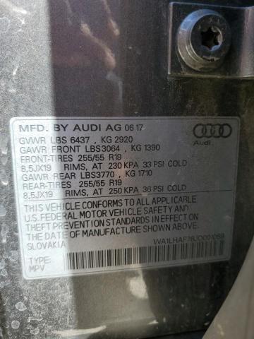 WA1LHAF78JD001059 2018 AUDI Q7 - Image 12