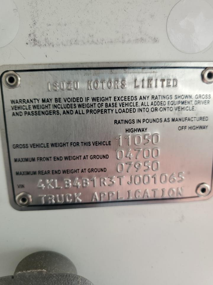 4KLB4B1R3TJ001065 1996 Isuzu Npr