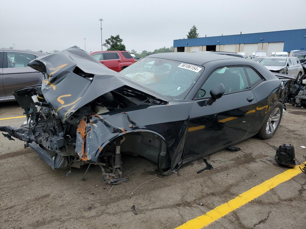 2021 Dodge Challenger Sxt vin: 2C3CDZAG9MH542673