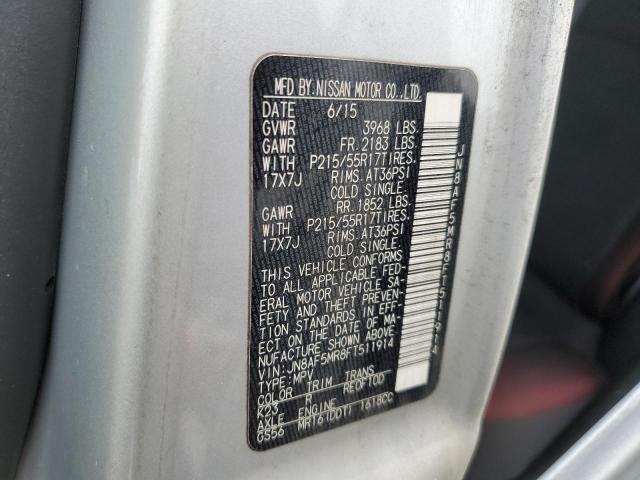 2015 Nissan Juke S VIN: JN8AF5MR8FT511914 Lot: 59479904