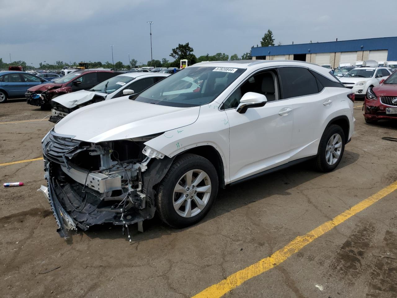 2T2BZMCAXHC067812 2017 Lexus Rx 350 Base