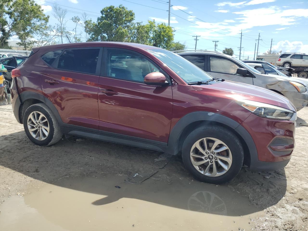 2017 Hyundai Tucson Se vin: KM8J23A44HU393793