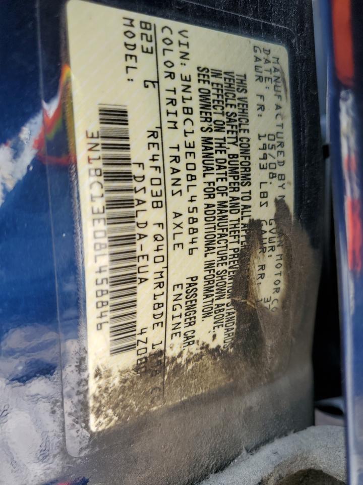 3N1BC13E08L458846 2008 Nissan Versa S