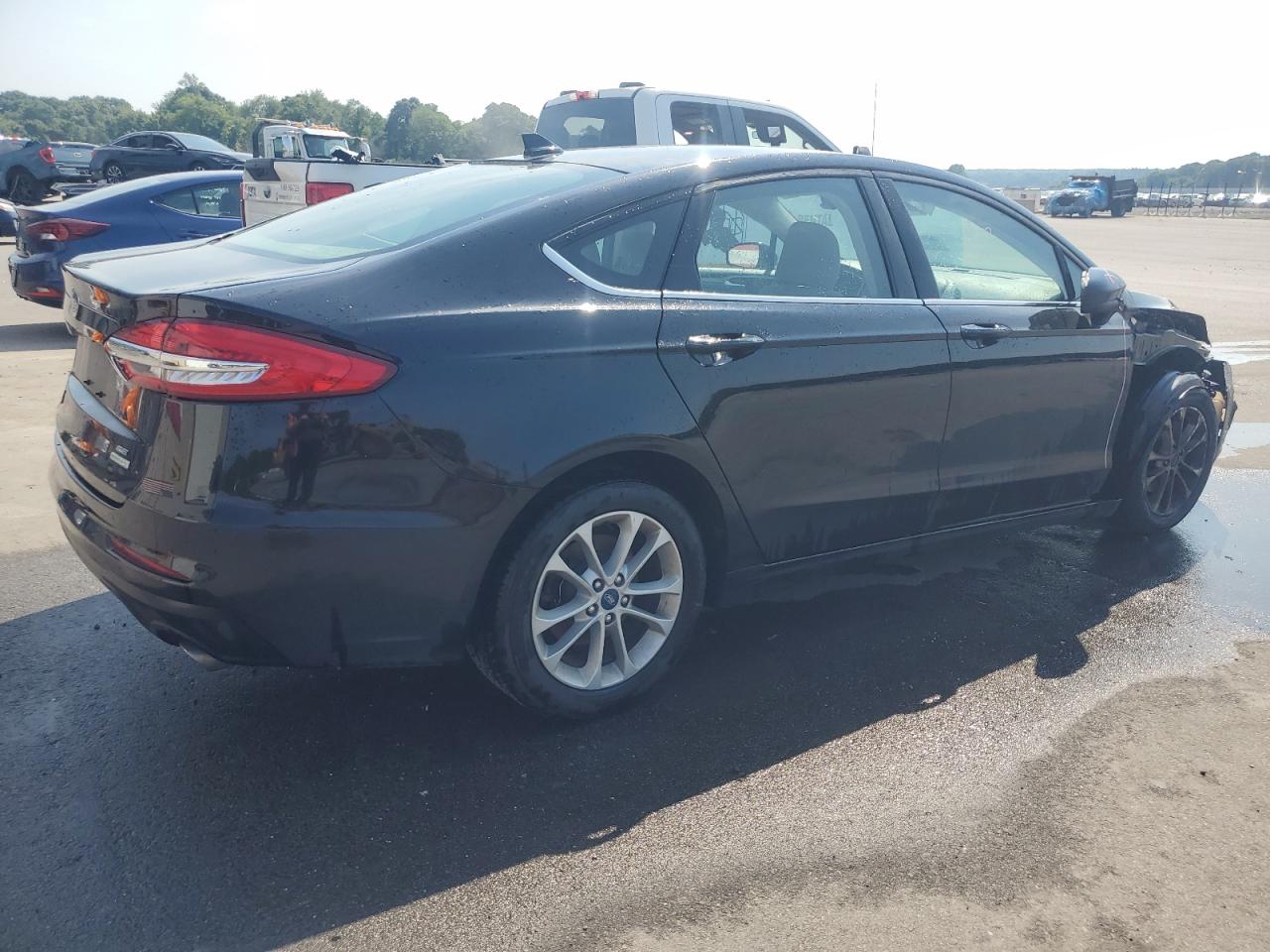 2020 Ford Fusion Se vin: 3FA6P0HD0LR140430