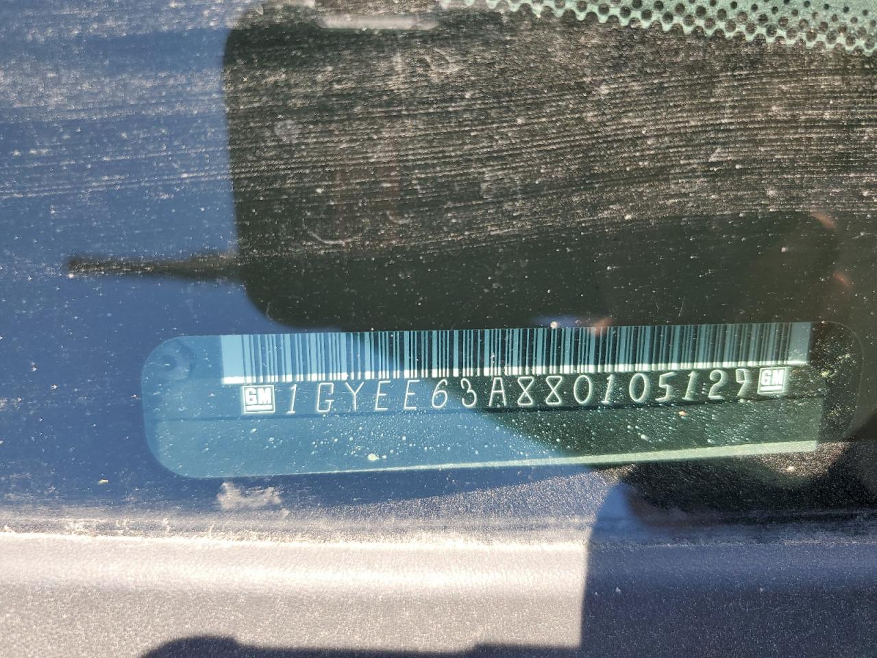 1GYEE63A880105129 2008 Cadillac Srx