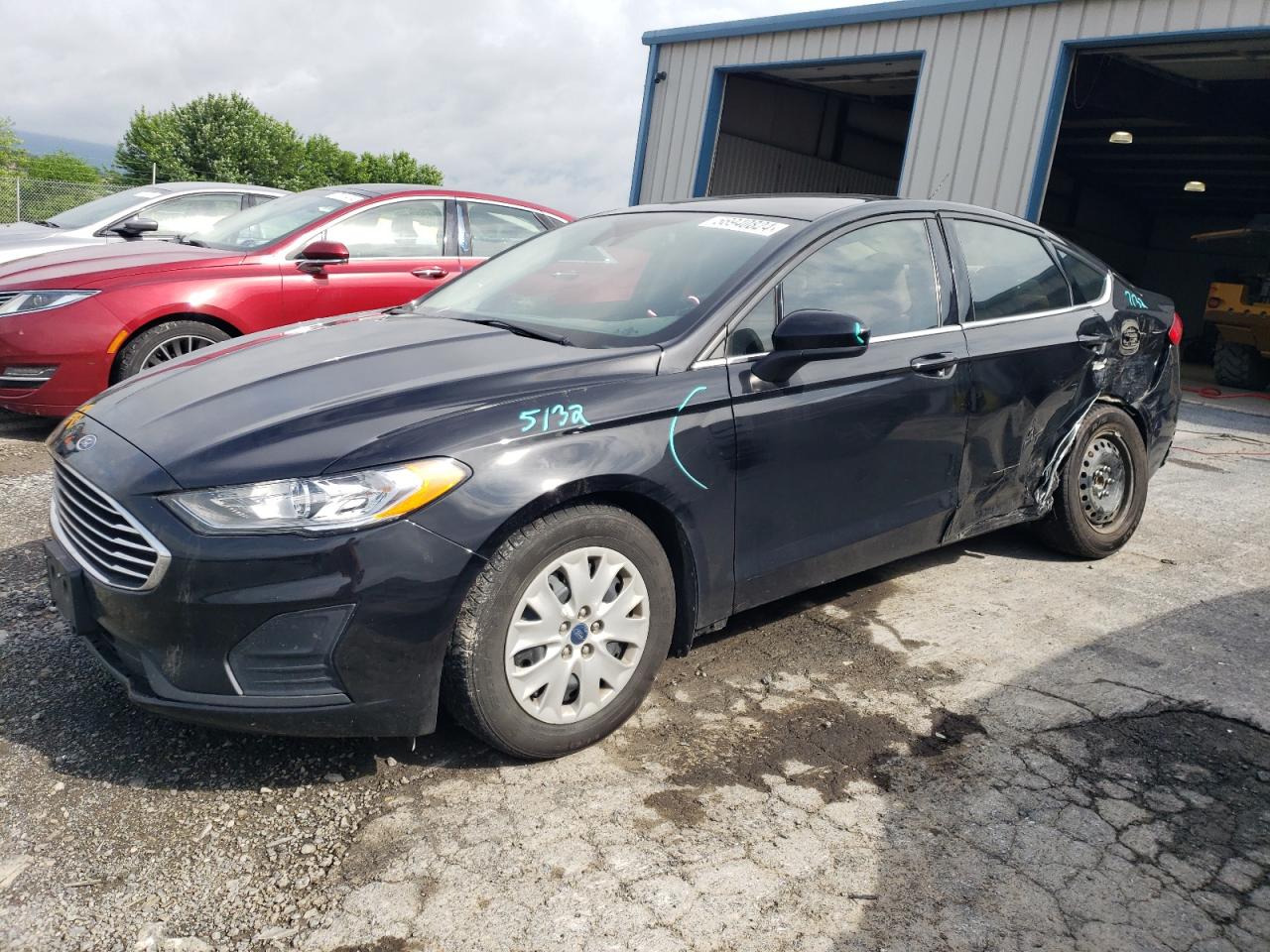 3FA6P0G76KR112402 2019 Ford Fusion S