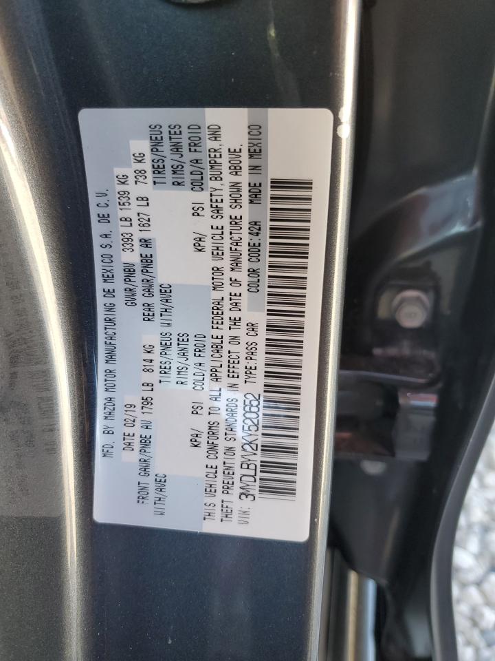 3MYDLBYV2KY520652 2019 Toyota Yaris L