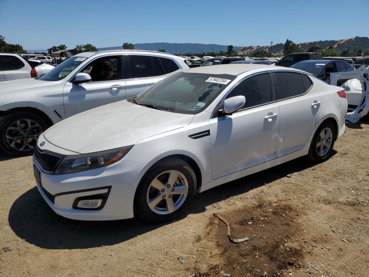 2015 Kia Optima Lx vin: 5XXGM4A73FG490043