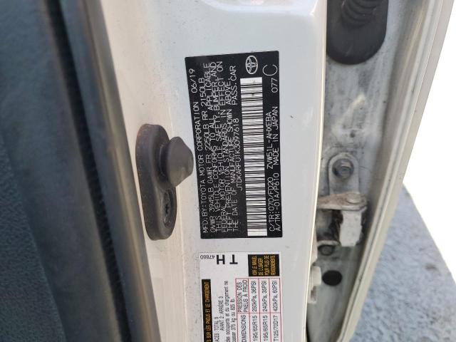 2019 Toyota Prius VIN: JTDKARFU1K3097618 Lot: 58578334