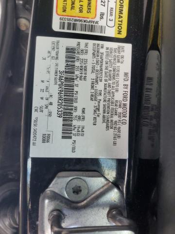 2017 Ford Fusion Titanium VIN: 3FA6P0K96HR205339 Lot: 58945004