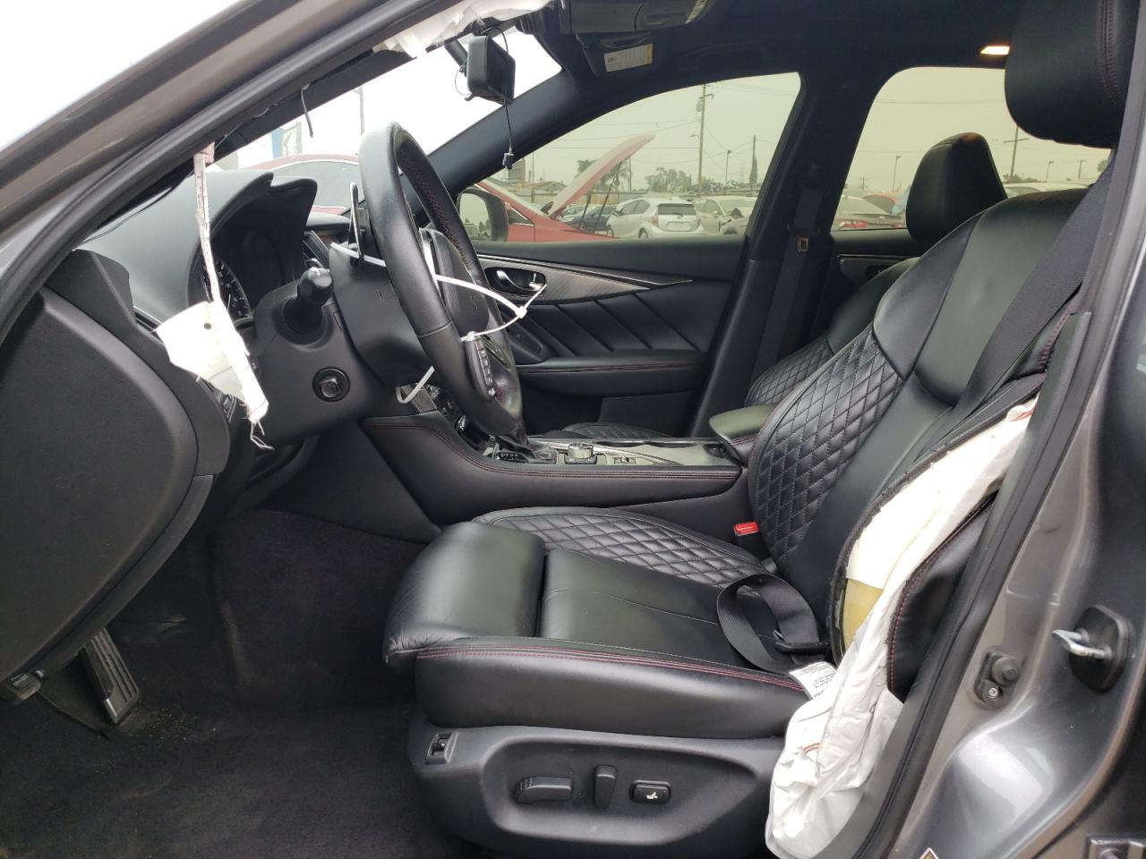 JN1FV7AP1JM461155 2018 Infiniti Q50 Red Sport 400