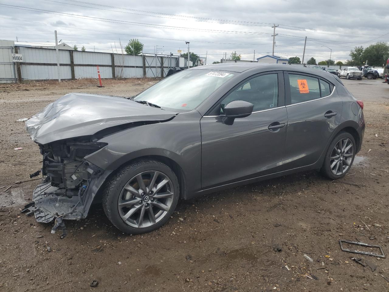 2018 Mazda 3 Touring vin: 3MZBN1L34JM166281