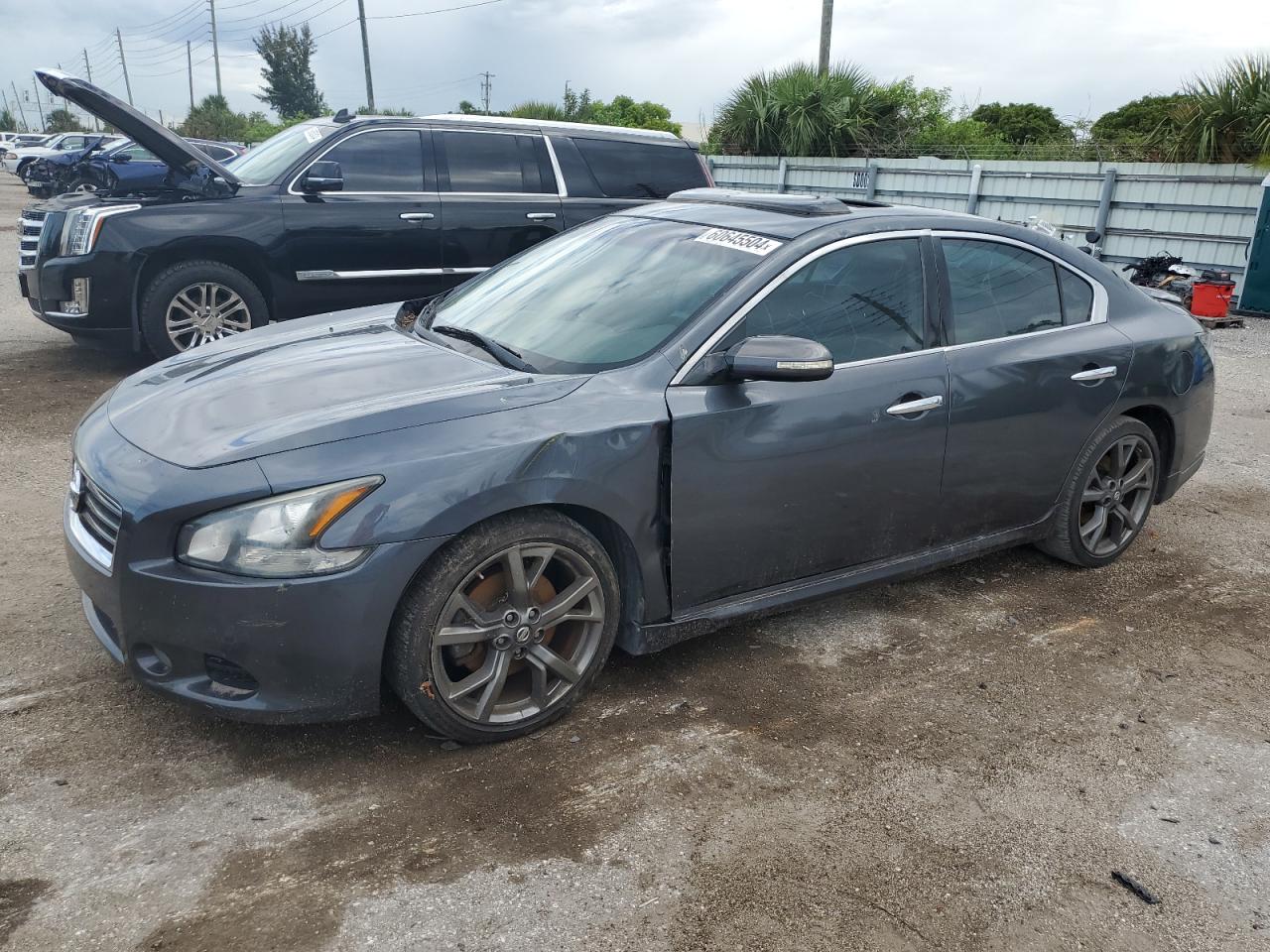 2013 Nissan Maxima S vin: 1N4AA5AP5DC804556