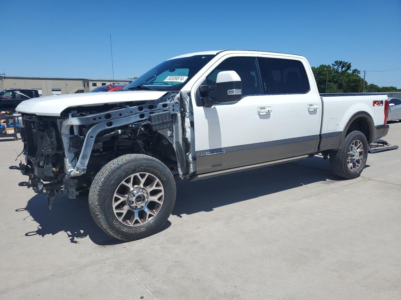 VIN: 1FT8W2BT7MEC89696 2021 FORD F250