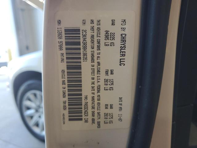 2008 Chrysler 300 Lx VIN: 2C3KA43R98H186351 Lot: 59274774