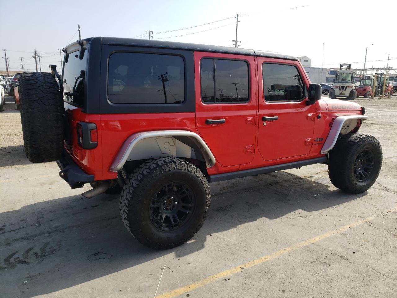 2018 Jeep Wrangler Unlimited Rubicon vin: 1C4HJXFG6JW314120