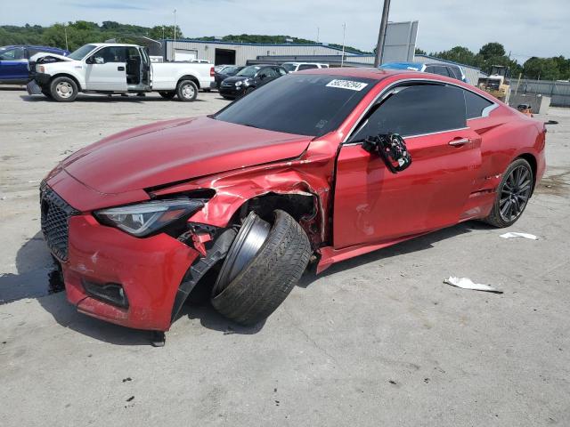 2017 Infiniti Q60 Red Sport 400 VIN: JN1FV7EK7HM611245 Lot: 58276294