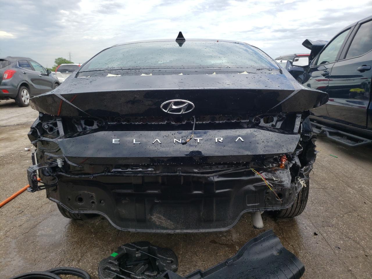 KMHLM4AG7NU278376 2022 Hyundai Elantra Sel