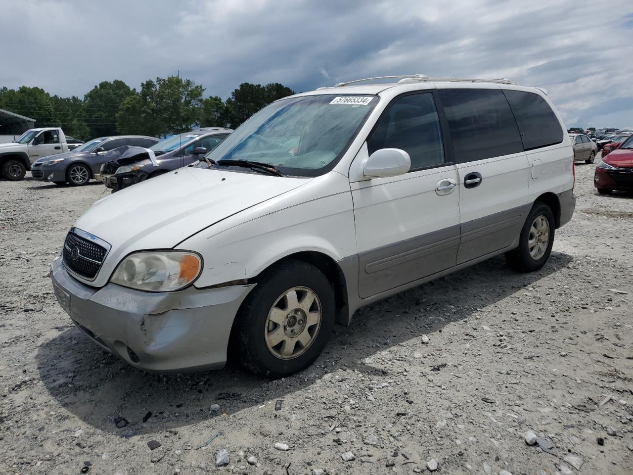 KNDUP131556664256 2005 Kia Sedona Ex