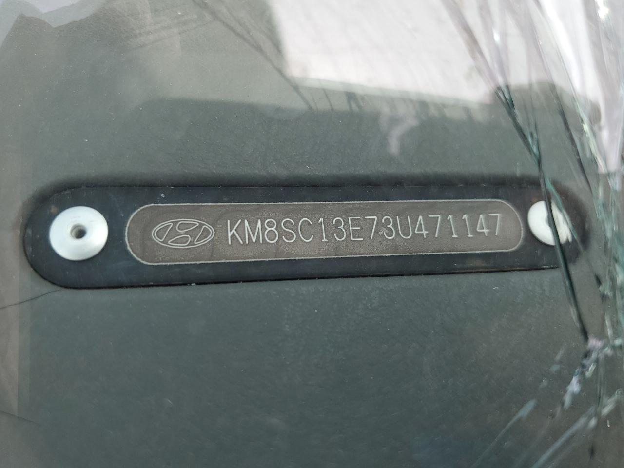 KM8SC13E73U471147 2003 Hyundai Santa Fe Gls