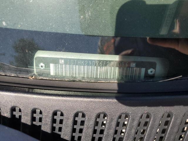 2006 GMC Sierra K2500 Heavy Duty VIN: 1GTHK29D86E221095 Lot: 57385604