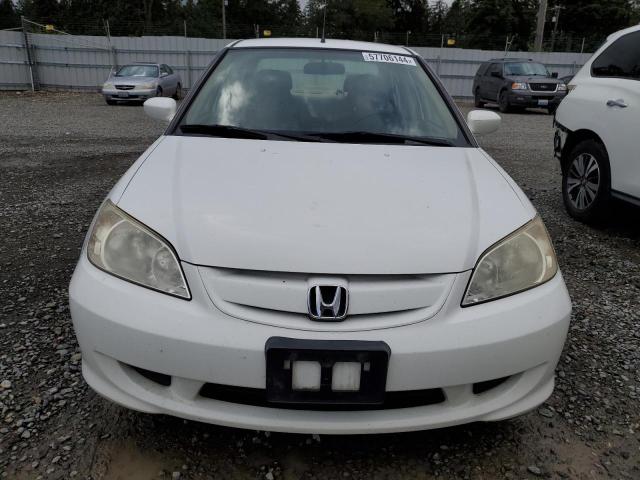 2004 Honda Civic Hybrid VIN: JHMES96654S006319 Lot: 57706144