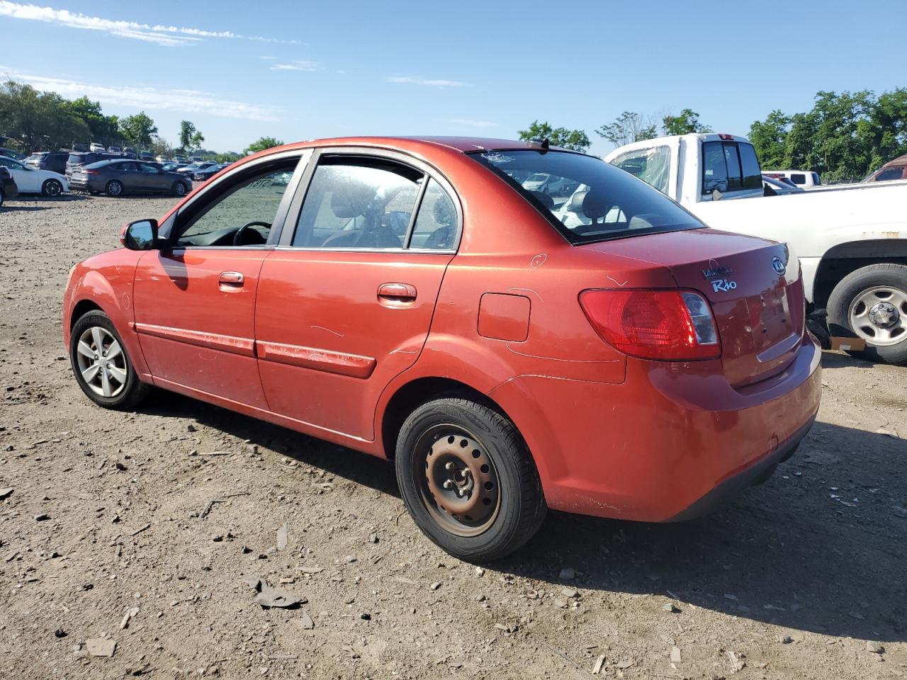 KNADH4A37A6699956 2010 Kia Rio Lx