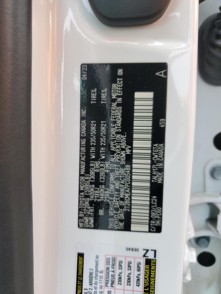 2T2BCMEA7PC005488 2023 Lexus Rx 500H F Sport