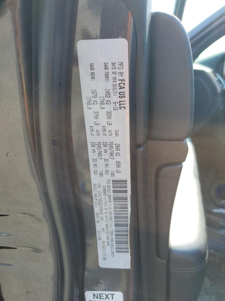 1C4RJFAG2GC478030 2016 Jeep Grand Cherokee Laredo