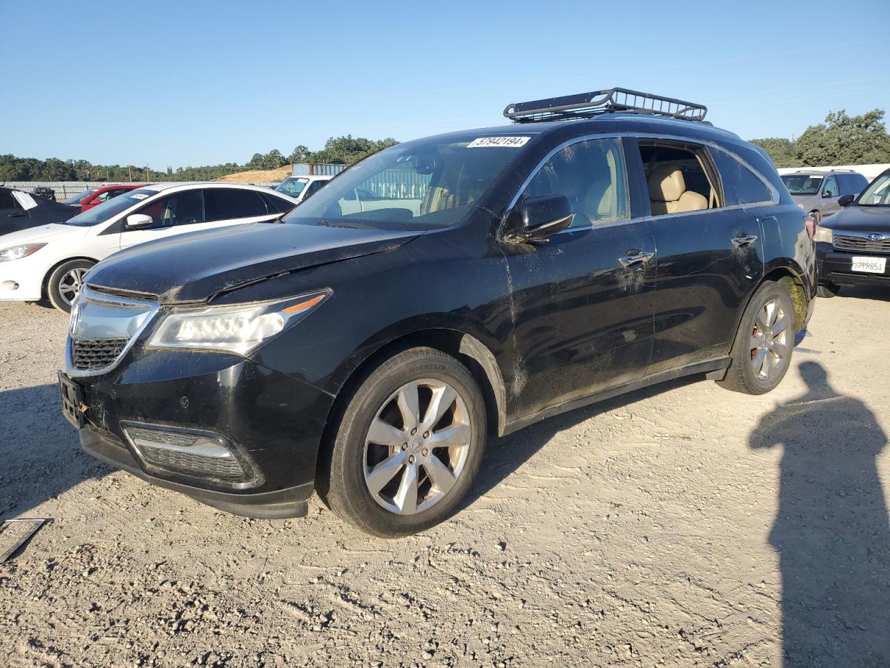 5FRYD4H85EB001113 2014 Acura Mdx Advance