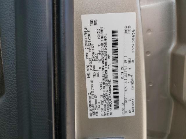2018 FORD ESCAPE TIT - 1FMCU0J97JUA69482