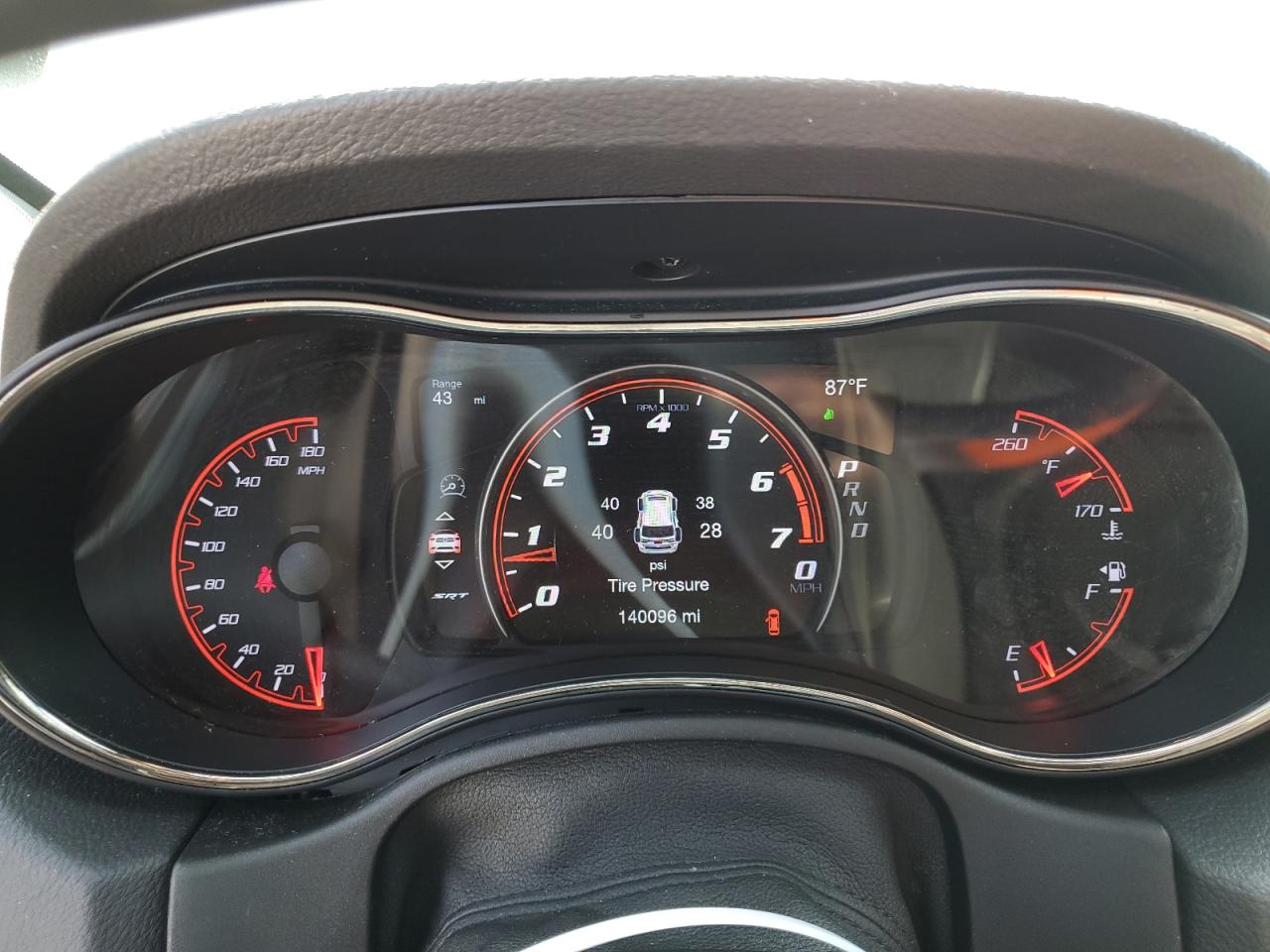 1C4SDJGJ4JC327955 2018 Dodge Durango Srt