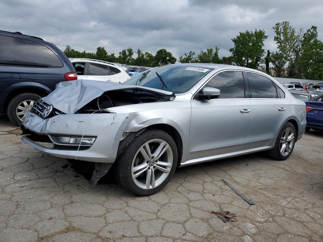 2014 Volkswagen Passat Se vin: 1VWBN7A38EC115234