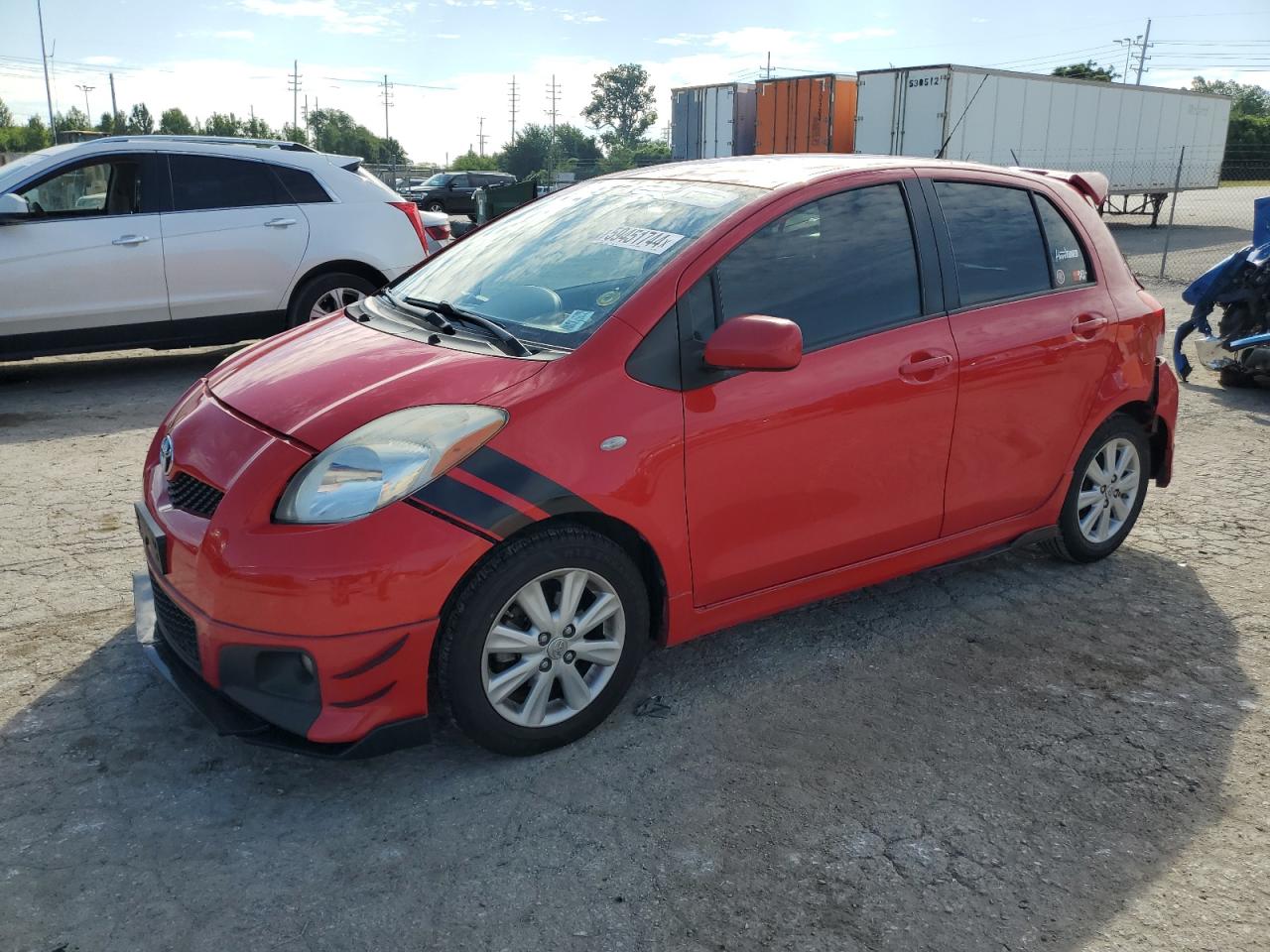 JTDKT903795238555 2009 Toyota Yaris