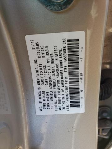 2017 HONDA ACCORD LX - 1HGCR2F34HA148109