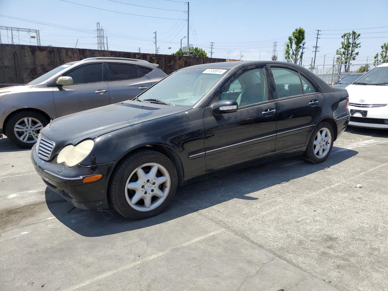 WDBRF61J01F114738 2001 Mercedes-Benz C 240