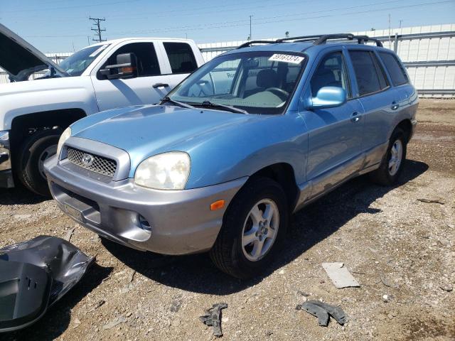 2004 Hyundai Santa Fe Gl VIN: KM8SB12B44U633859 Lot: 59161374