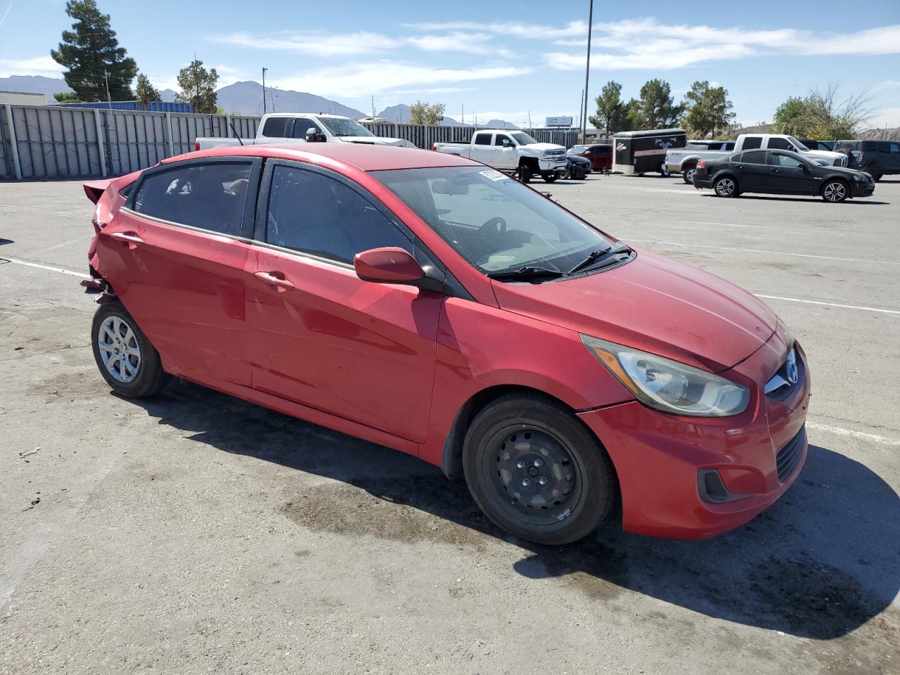 KMHCT4AE1EU760696 2014 Hyundai Accent Gls