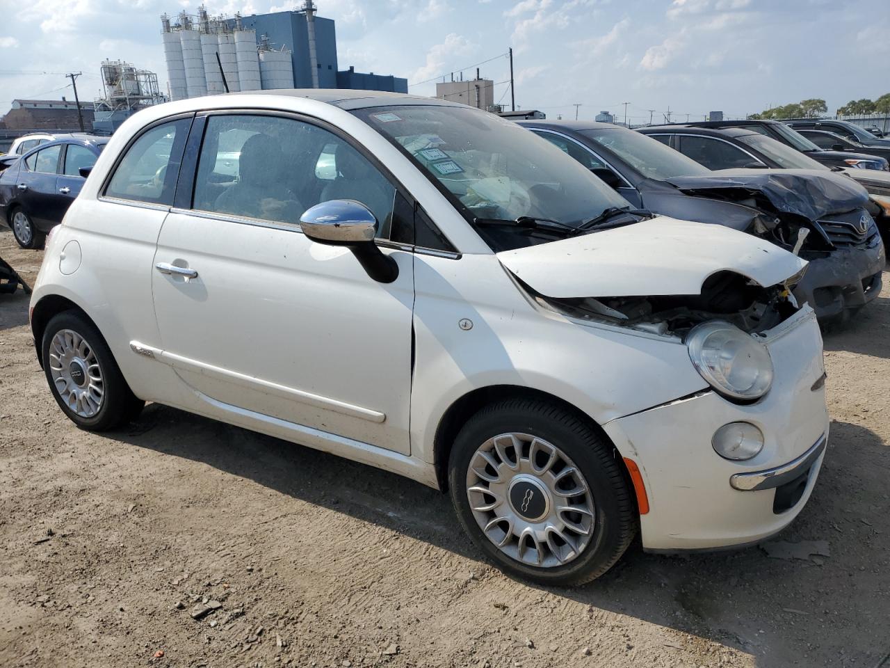 2012 Fiat 500 Lounge vin: 3C3CFFCRXCT118531