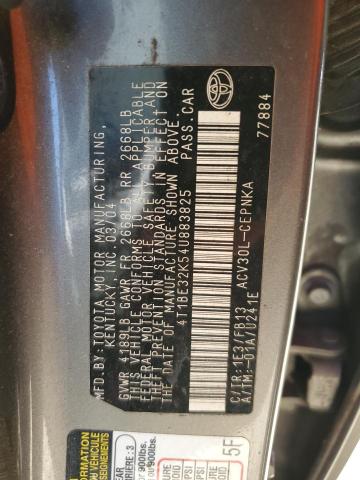 2004 Toyota Camry Le VIN: 4T1BE32K54U883825 Lot: 60620494