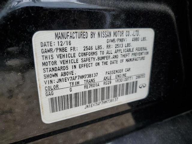 2017 INFINITI Q50 PREMIU - JN1EV7AP7HM738137