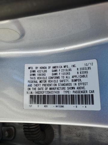 1HGCR2F72DA037409 2013 Honda Accord Ex