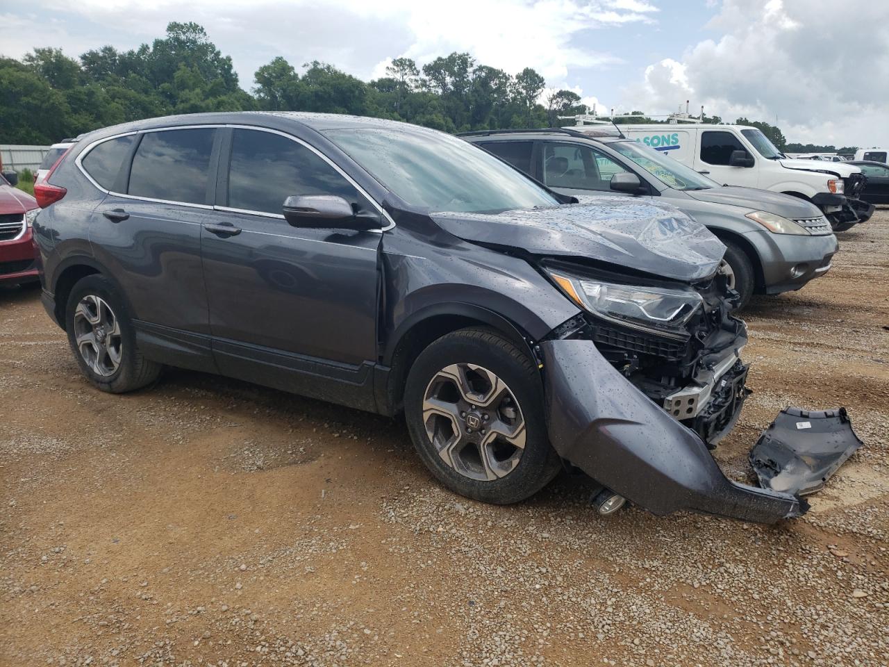 7FARW1H51JE004819 2018 Honda Cr-V Ex