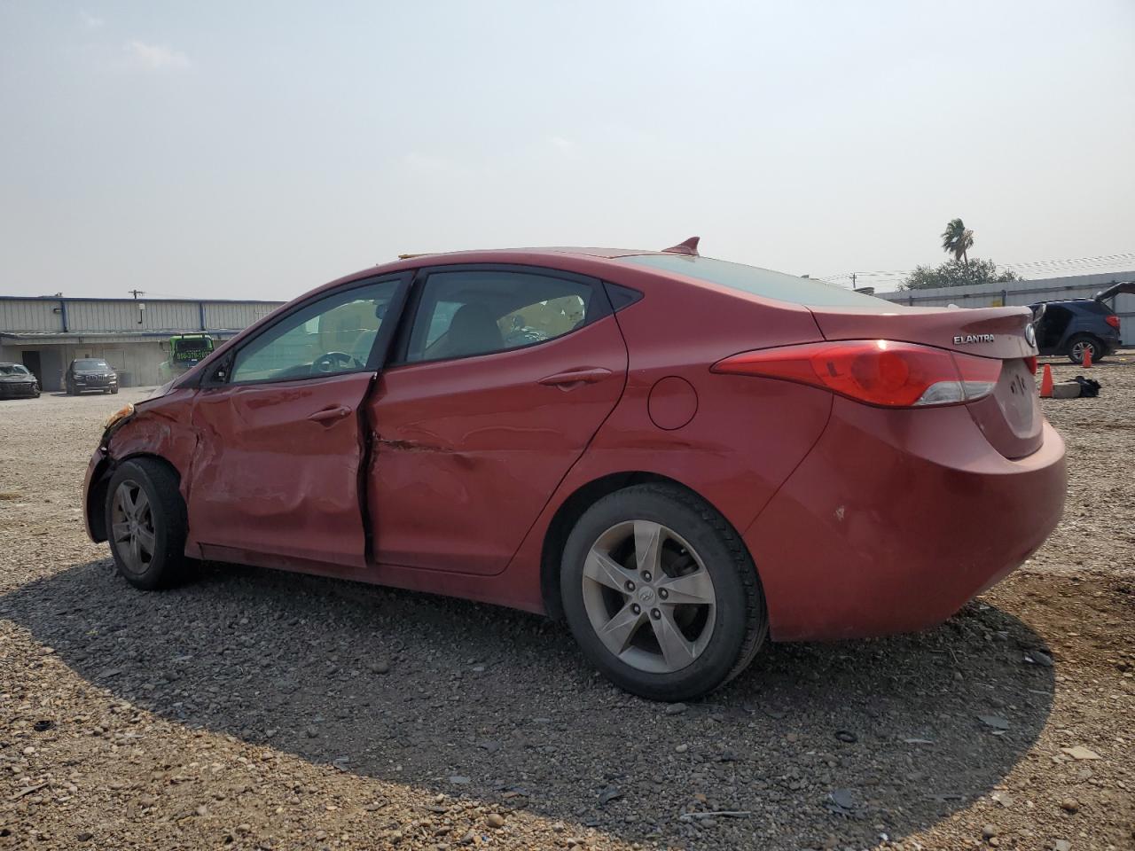 KMHDH4AE4CU353233 2012 Hyundai Elantra Gls