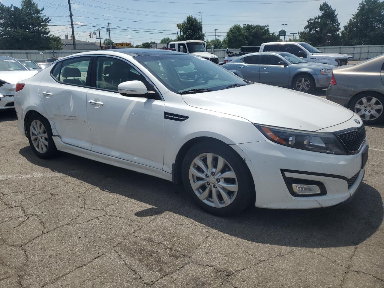 2015 Kia Optima Ex vin: 5XXGN4A7XFG435361