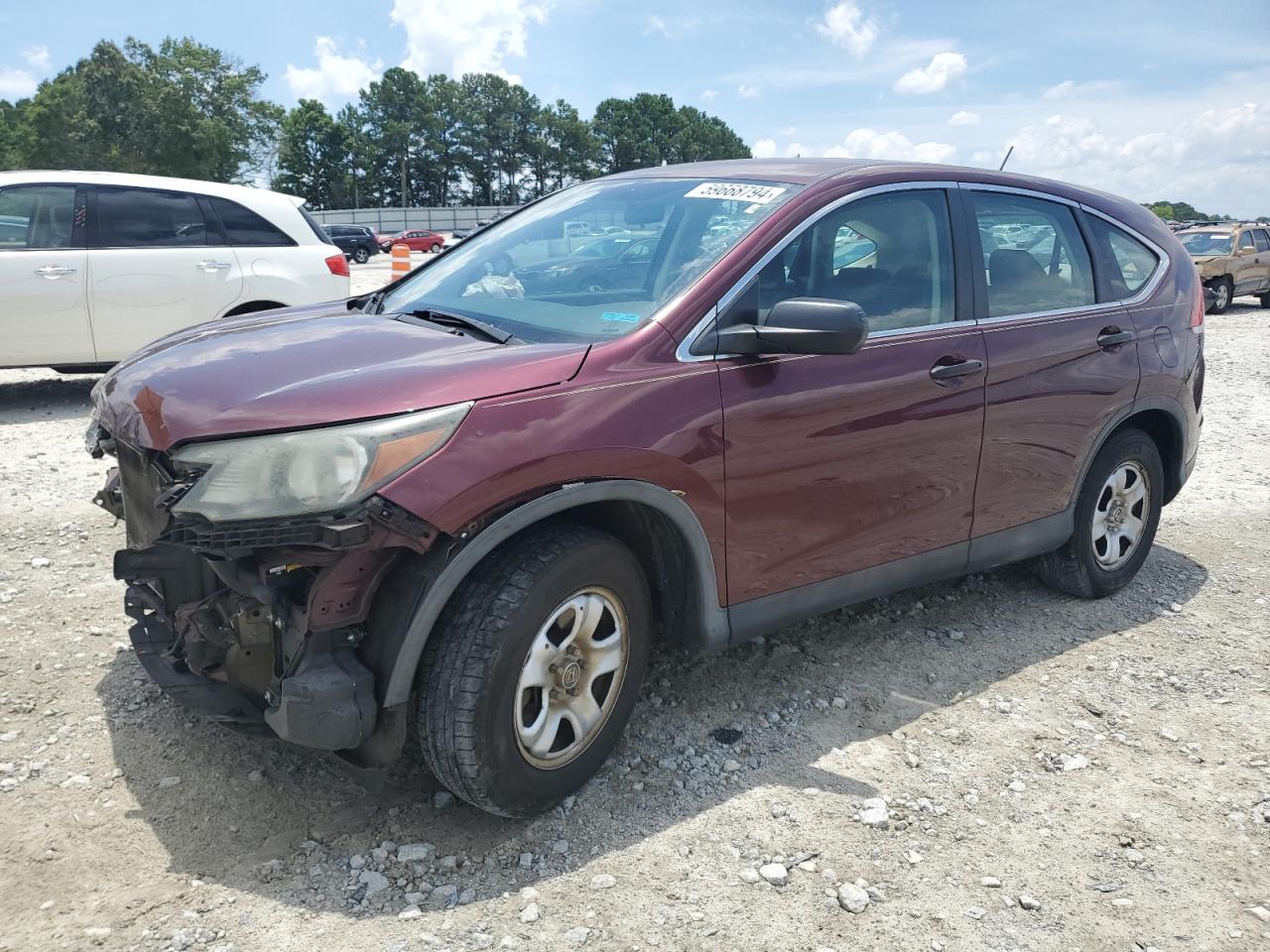 5J6RM3H30DL034840 2013 Honda Cr-V Lx