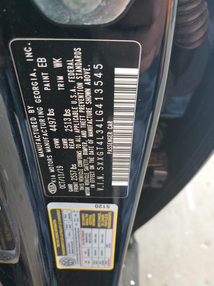 5XXGT4L34LG413545 2020 Kia Optima Lx