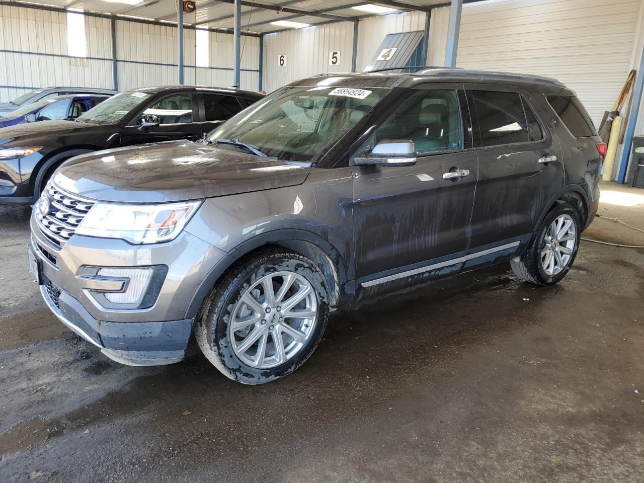 1FM5K8F80HGC27182 2017 Ford Explorer Limited