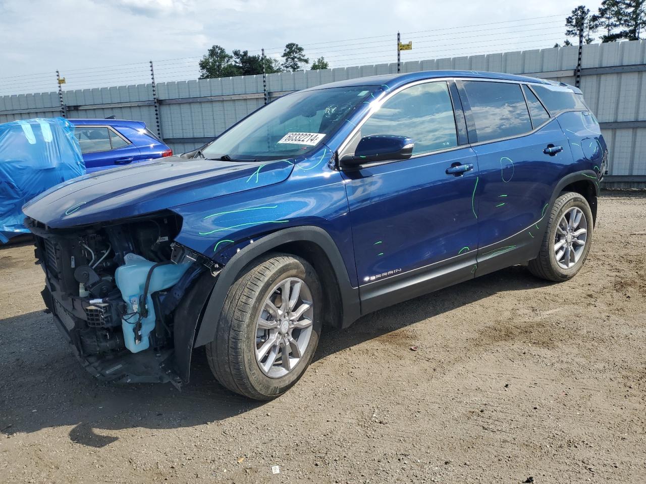 2022 GMC Terrain Slt vin: 3GKALPEV6NL168488