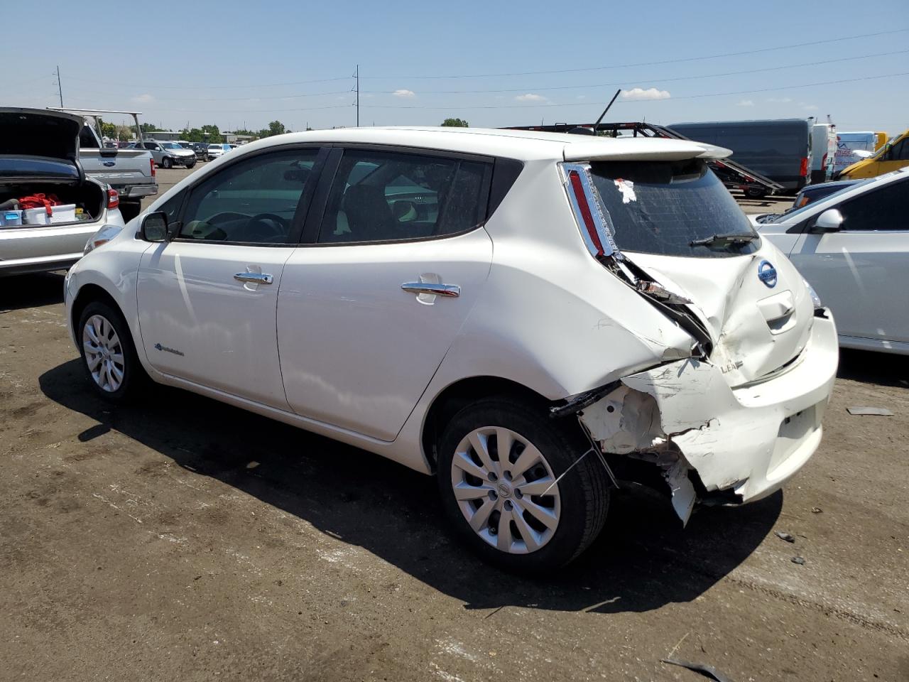 2015 Nissan Leaf S vin: 1N4AZ0CP6FC329589